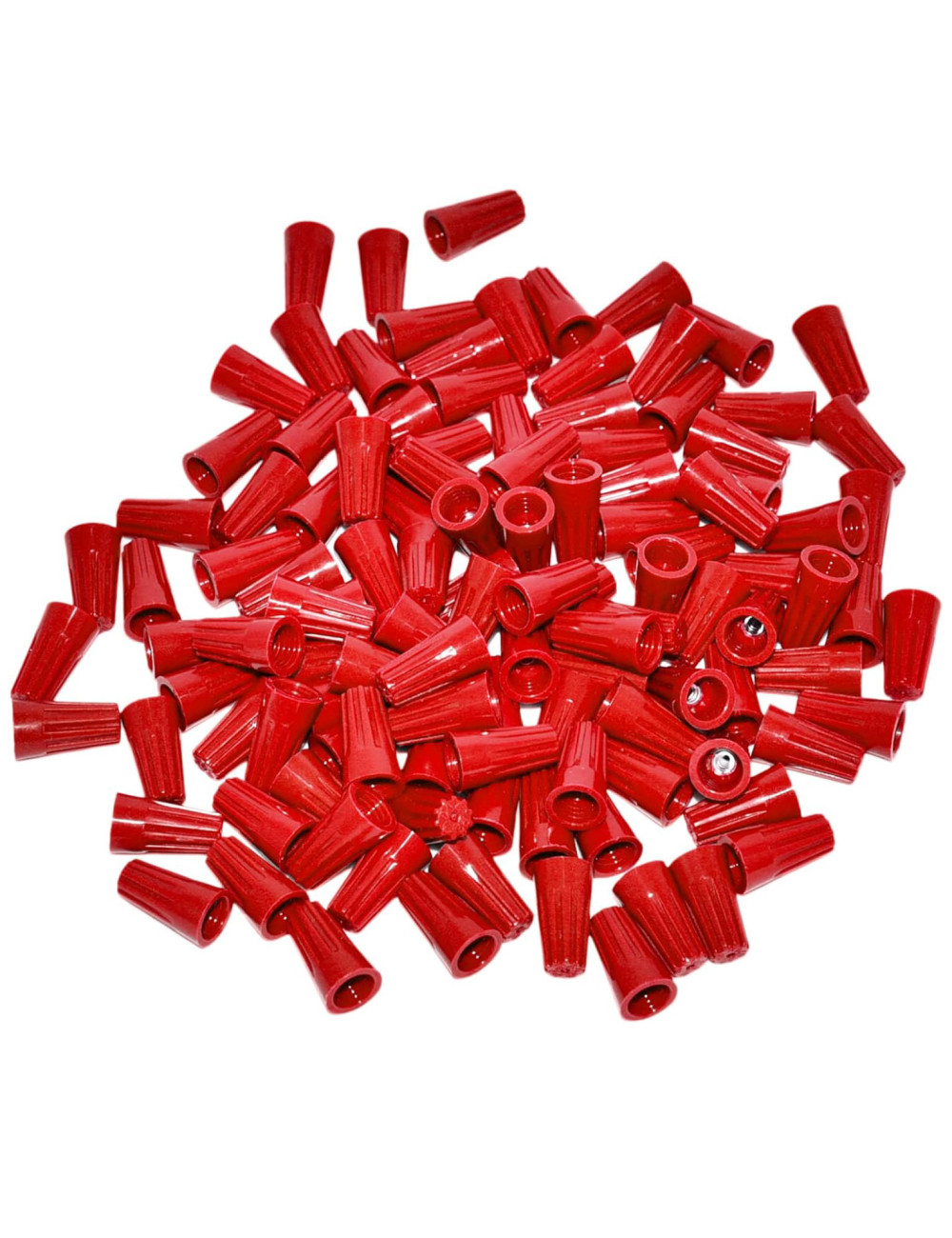 JAS P73 SPIRAL END CONNECTOR ORRANGE 50PCS