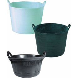 Black Natural Rubber Container 40L - SPAIN