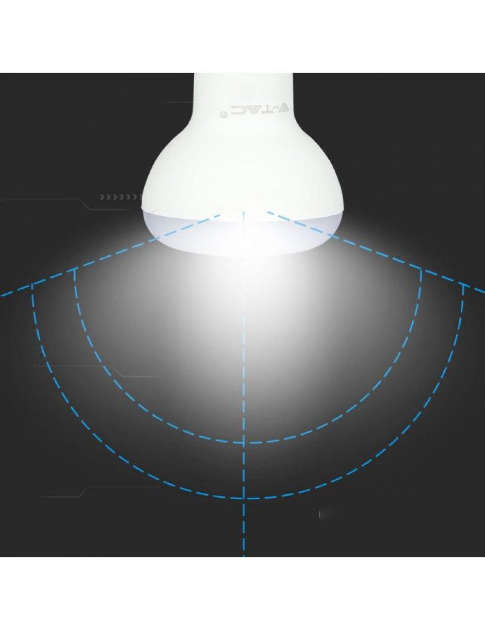 LED BULB R80 12W E27