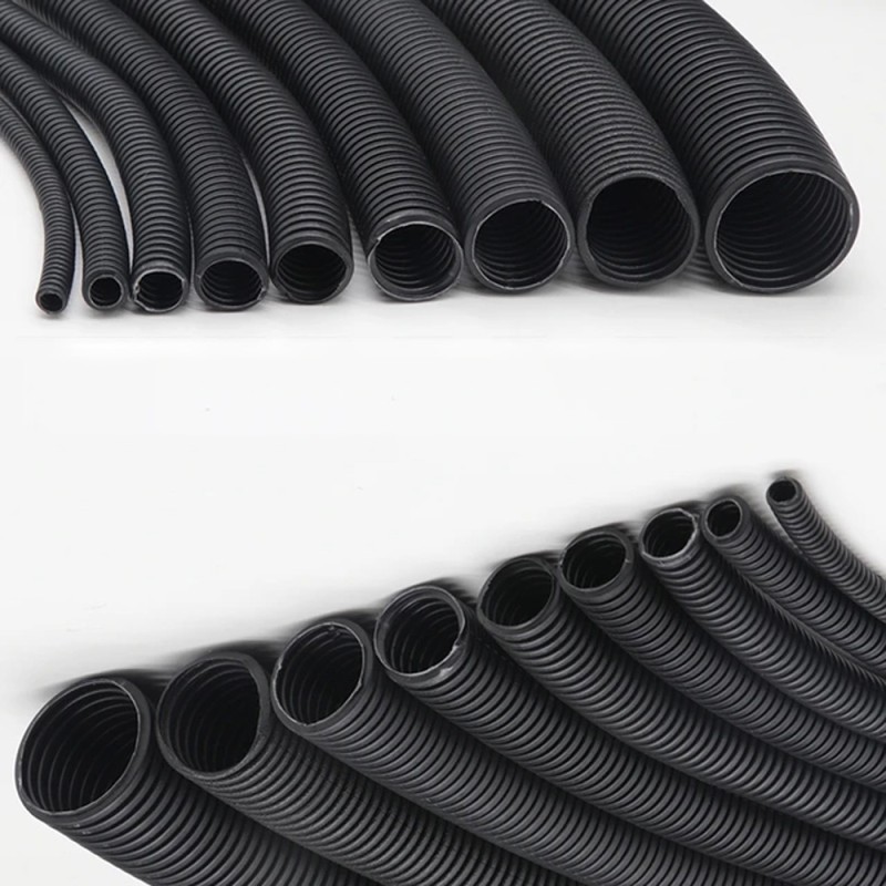 JAS PLASTIC FLEXIBLE PIPE BLACK 25 MM X 50 MTR