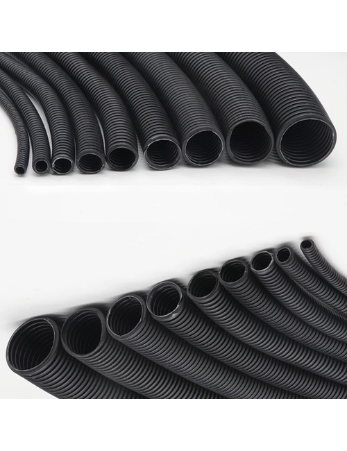 JAS PLASTIC FLEXIBLE PIPE BLACK 25 MM X 50 MTR