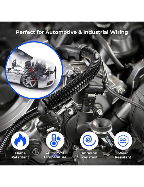 CHN هوز بايبات فليكسبل اسود 28.5 ملي JAS