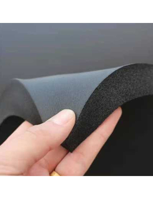 BLACK RUBBER FOAM SHEET 1 x 10 MTR x 19 MM