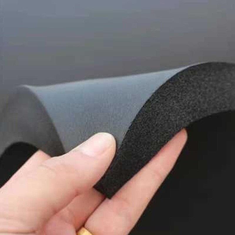 BLACK RUBBER FOAM SHEET 1 x 10 MTR x 50 MM