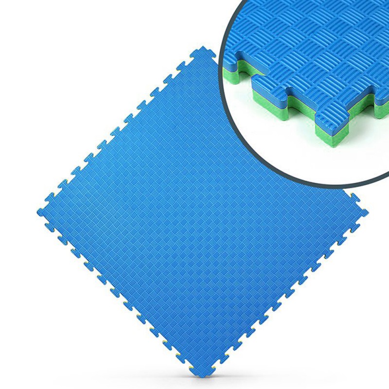 EVA FOAM MAT BLUE / GREEN 1000 X 1000 CM X 20 MM