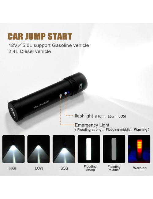 MULTIFUNTIONAL CAR START JUMPER
