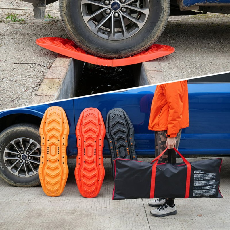 TRACTION BOARD FOR OFF ROAD TRUCK AND CAR 2PCS SET WITH BAG