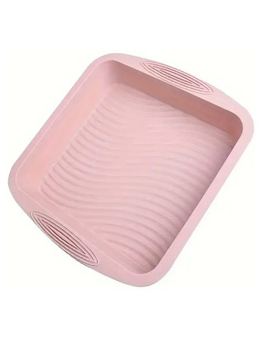 SC0319 وعاء سيليكون مربع لعمل الكيك