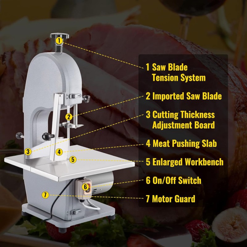ALALUMINUM PAINT SAW BONE MACHINE