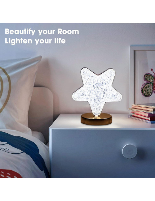 CRYSTAL TABLE LAMP