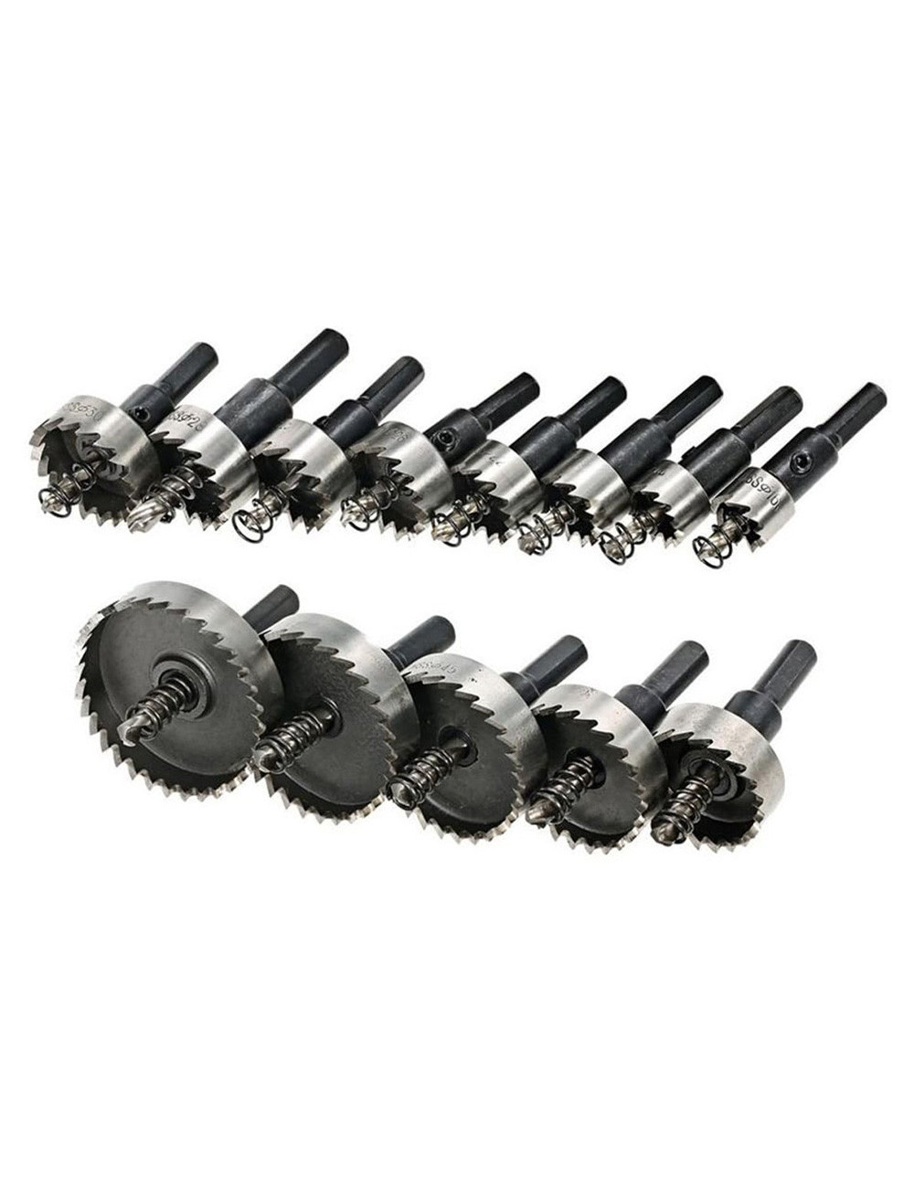 HSS HOLESAW 19-75 MM 13 PCS/SET