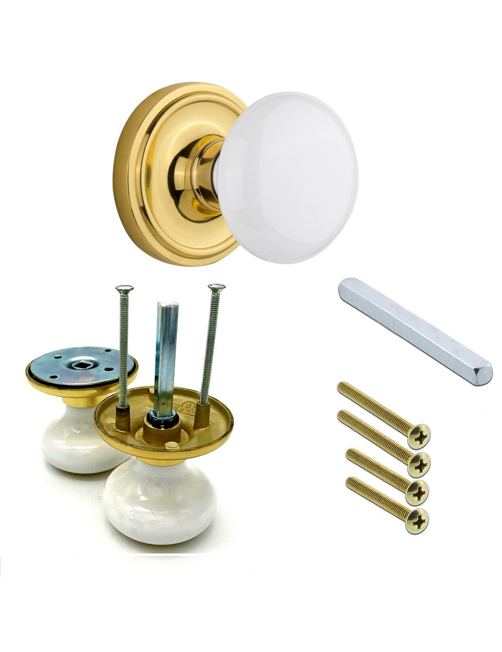 DOOR HANDLE WITH ROUND HEAD