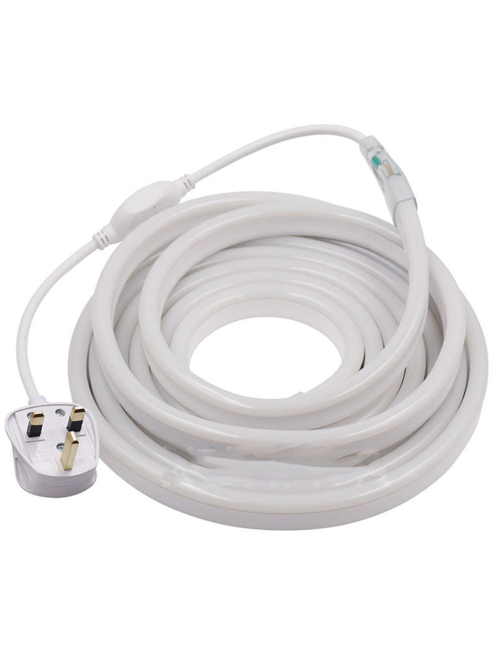 POWER PLUG FOR SINGLE COLOR LED/NEON STRIP LIGHT 240V