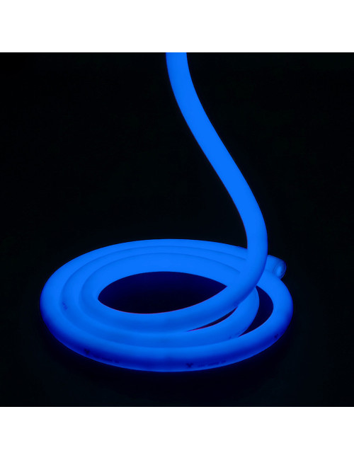 2835-120P 340 DEGREE NEON LED STRIP LIGHT BLUE 50 MTR