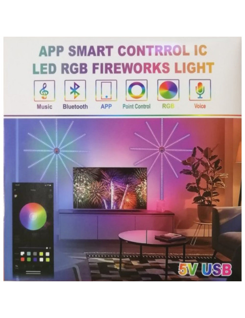 FIREWORK LIGHT 30LGHTS USB 5V RGB CONTROLLER