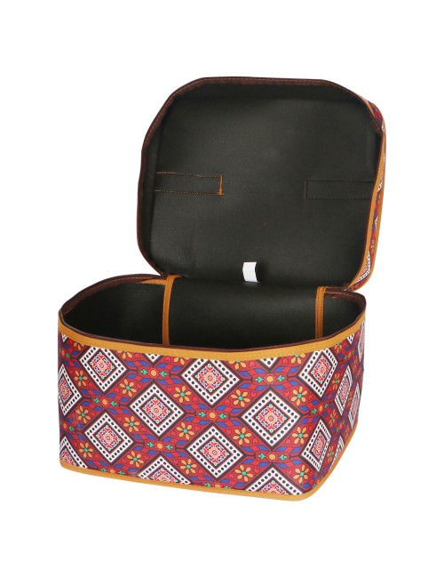 CLOTH SHOPPING BAG WITH ZIP RECTANGULAR 3 PCS/SET