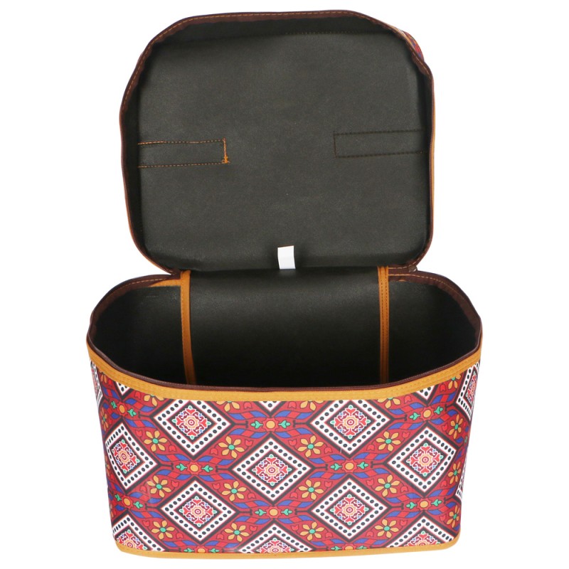 CLOTH SHOPPING BAG WITH ZIP RECTANGULAR 3 PCS/SET