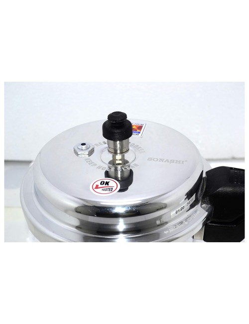 SONASHI 3 LTR ALUMINIUM PRESSURE COOKER
