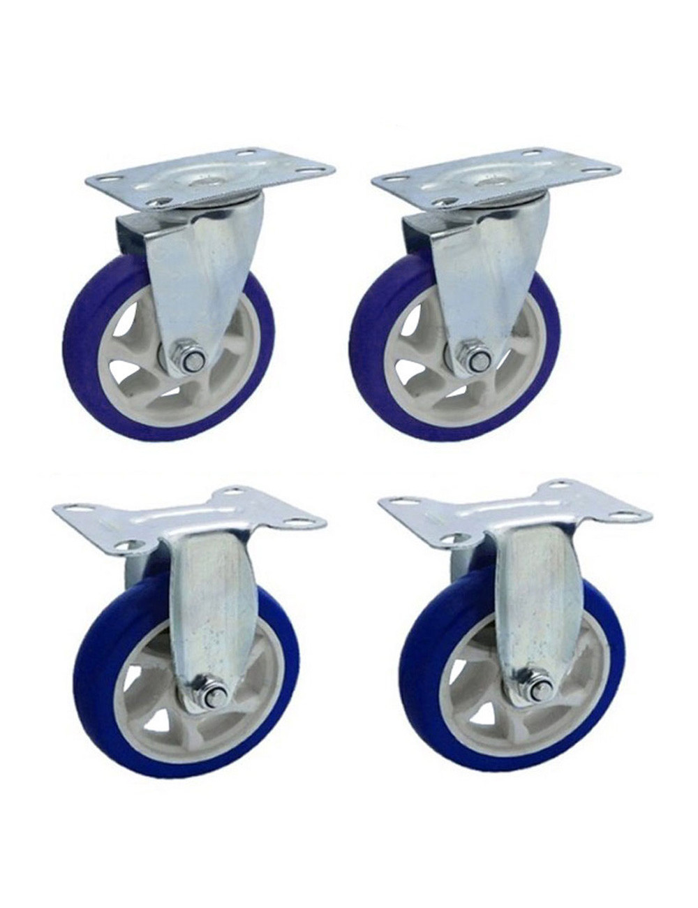 WHEEL FOR PLATFORM TROLLEY 4PCS SET 5"