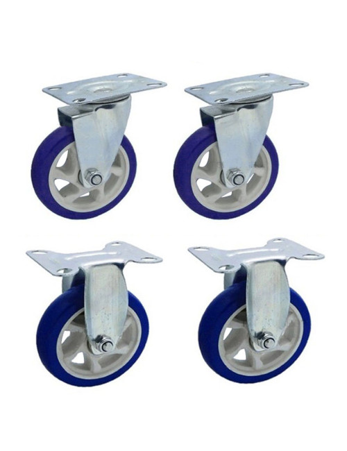 WHEEL FOR PLATFORM TROLLEY 4PCS SET 5"
