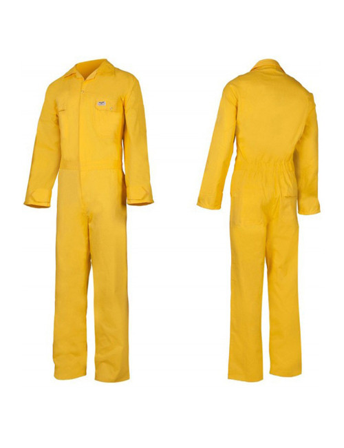 FT-1219 COVERALL MI x POLYSTER & COTTON YELLOW S
