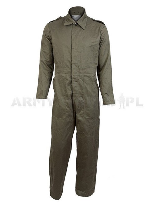 COVERALL MI x POLYSTER & COTTON DARK GREEN L