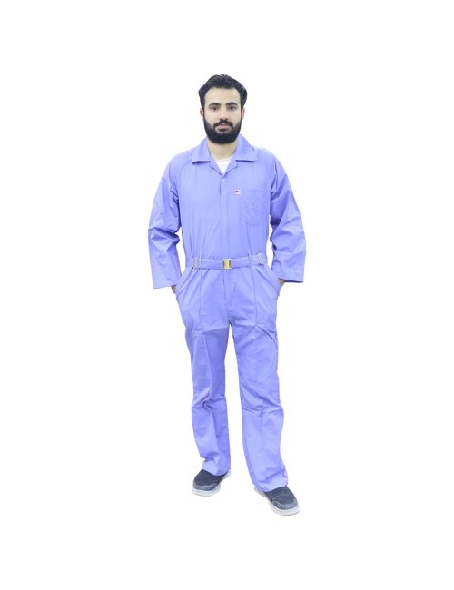 COVERALL MI x POLYSTER & COTTON GREY S
