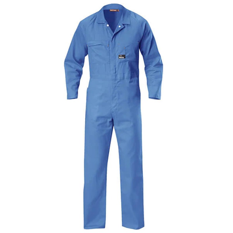 COVERALL MI x POLYSTER & COTTON LIGHT BLUE M