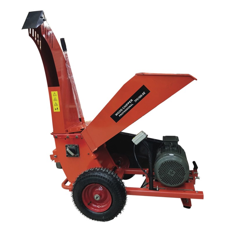 TPS1500-DE ELECTRIC WOOD CHIPPER-SHREDDER 3 PHASE15 HP