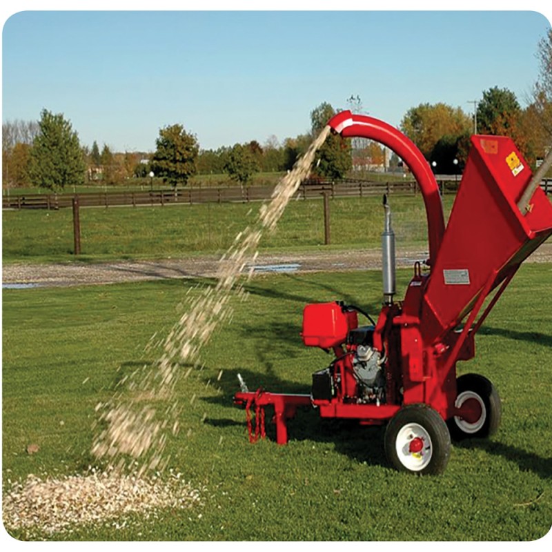 TPS700-D DIESEL WOOD CHIPPER-SHREDDER 7 HP
