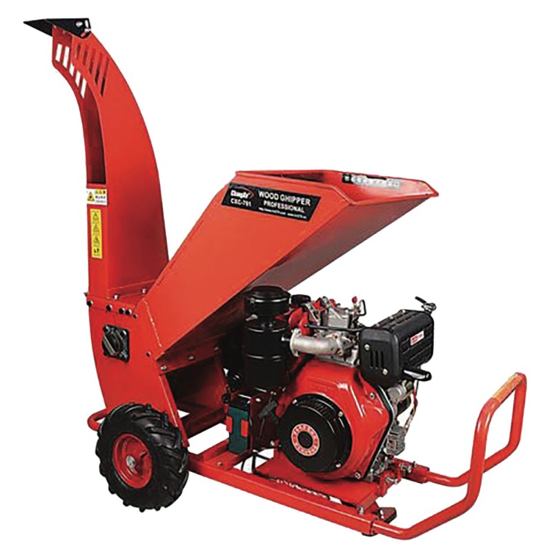 TPS1500-D DIESEL WOOD CHIPPER-SHREDDER 15 HP
