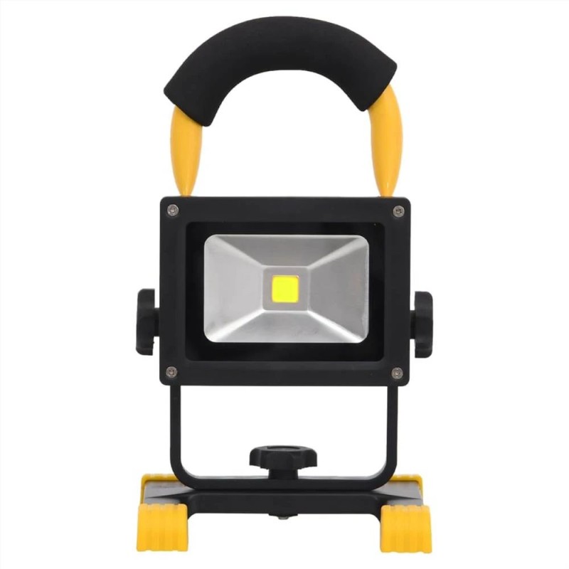 PORTABLE SOLAR LED WORKLIGHT SOLAR DUAL USB 20W