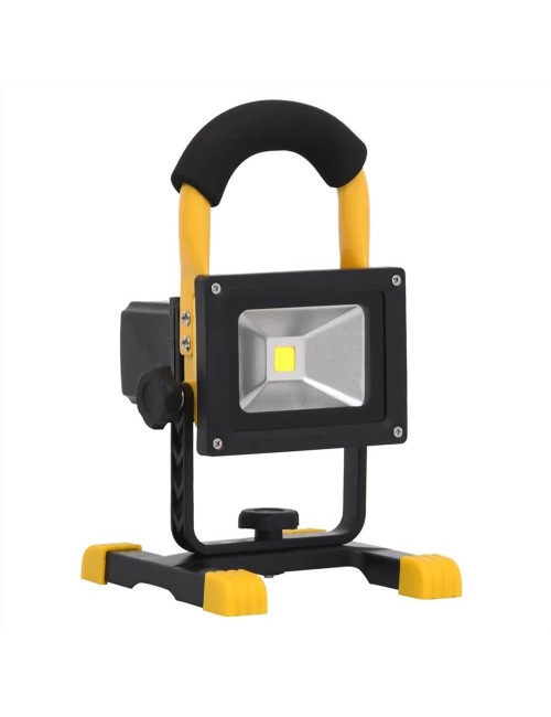 PORTABLE SOLAR LED WORKLIGHT SOLAR DUAL USB 20W