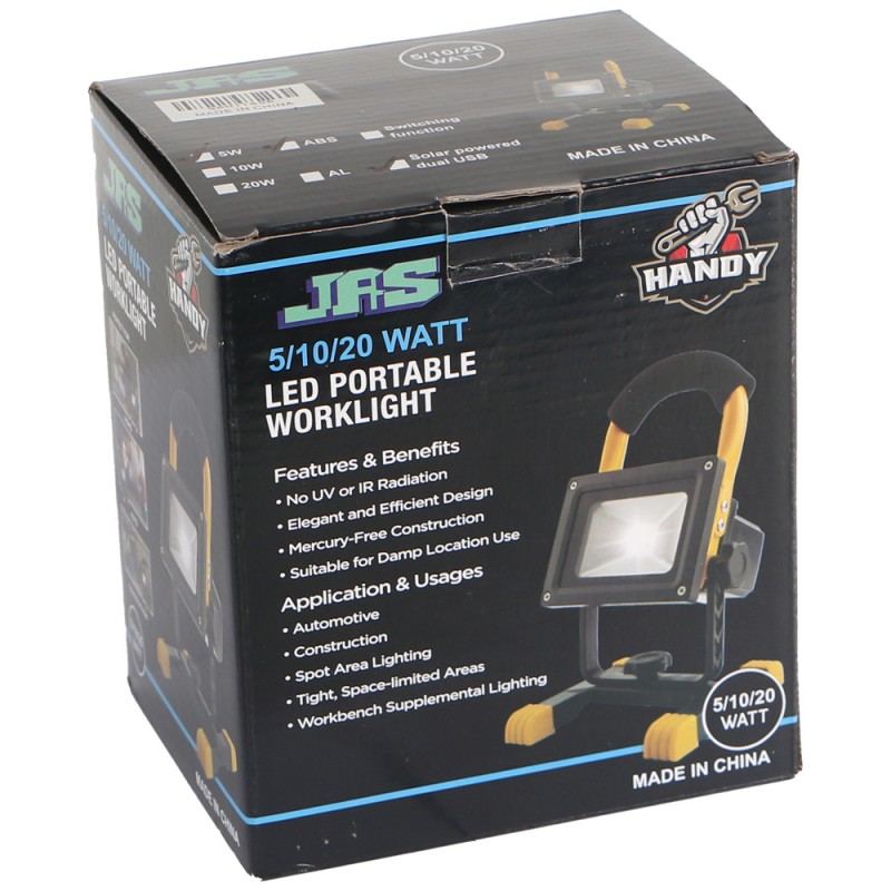 كشاف شحن مع طاقة شمسية 20 وات LED 20W