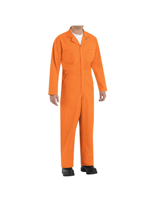COVERALL ORANGE SIZE 38