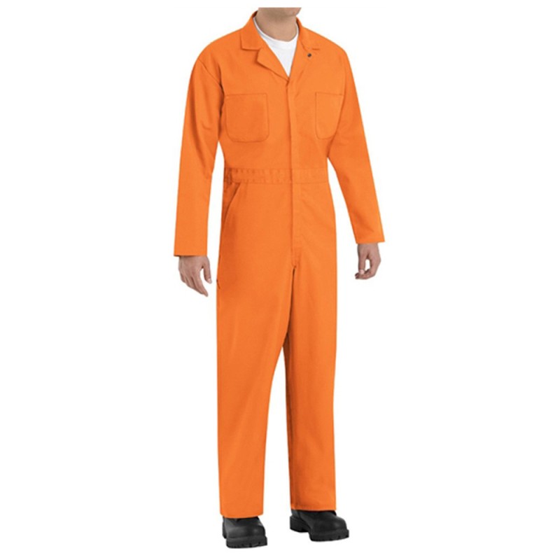 COVERALL ORANGE SIZE 40