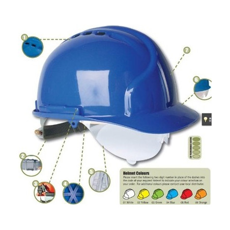 Safety Helmet Blue LJ001 - CHN