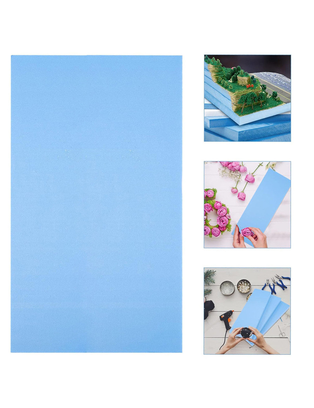 XPS FOAM SHEET BLUE 60 x 125 x 9 CM HD