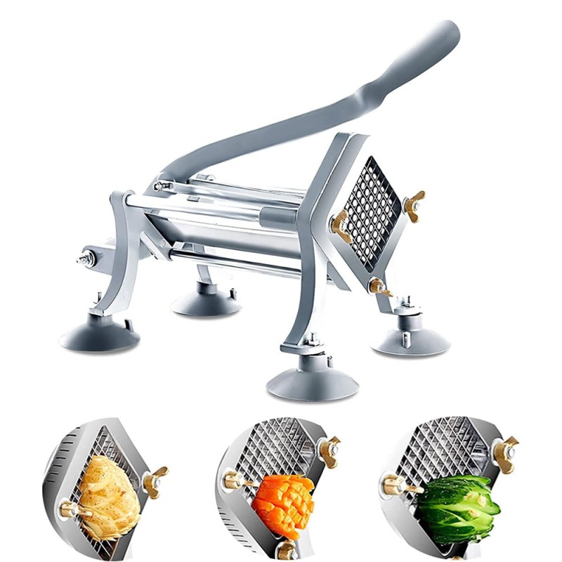 DM 3 IN 1 FRENCH FRIES CUTTER 8MM,10MM,12MM