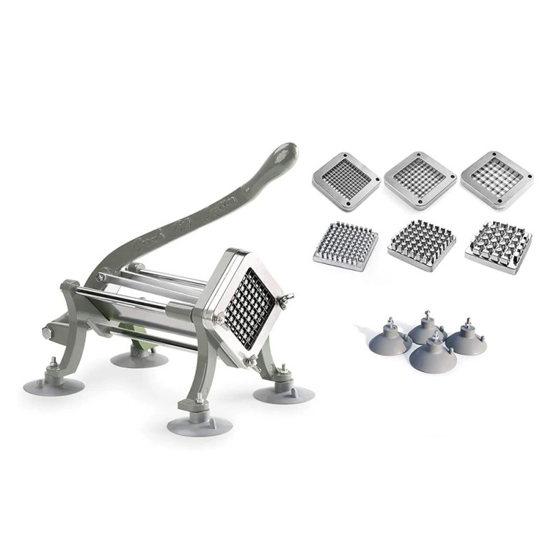DM 3 IN 1 FRENCH FRIES CUTTER 8MM,10MM,12MM
