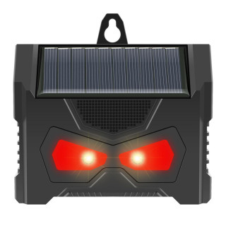 SOLAR POWER ULTRASONIC ANIMAL REPELER