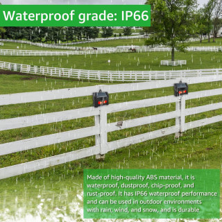 SOLAR POWER ULTRASONIC ANIMAL REPELER