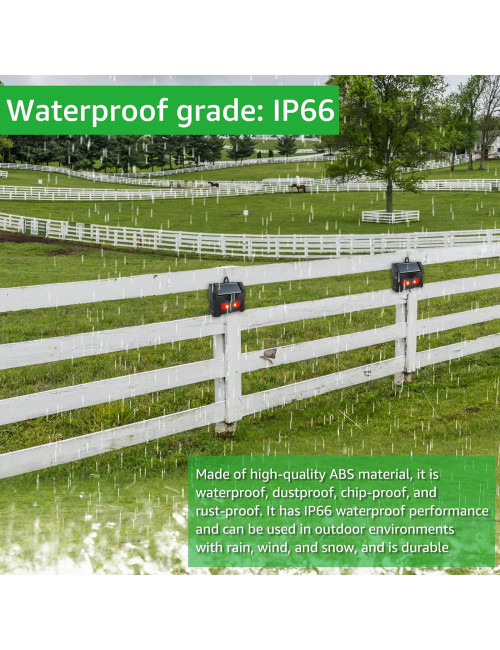 SOLAR POWER ULTRASONIC ANIMAL REPELER