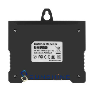 SOLAR POWER ULTRASONIC ANIMAL REPELER