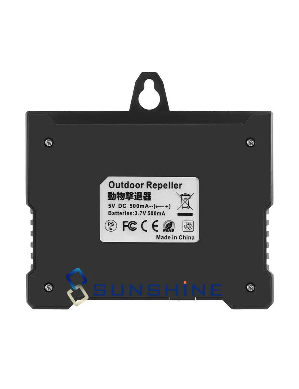SOLAR POWER ULTRASONIC ANIMAL REPELER