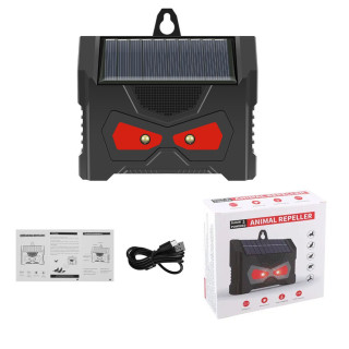 SOLAR POWER ULTRASONIC ANIMAL REPELER
