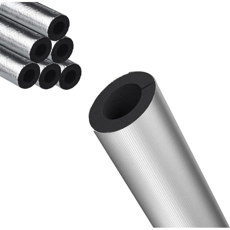 عازل بايب اسفنج 1 " × 15 ملى × 2 متر اسود