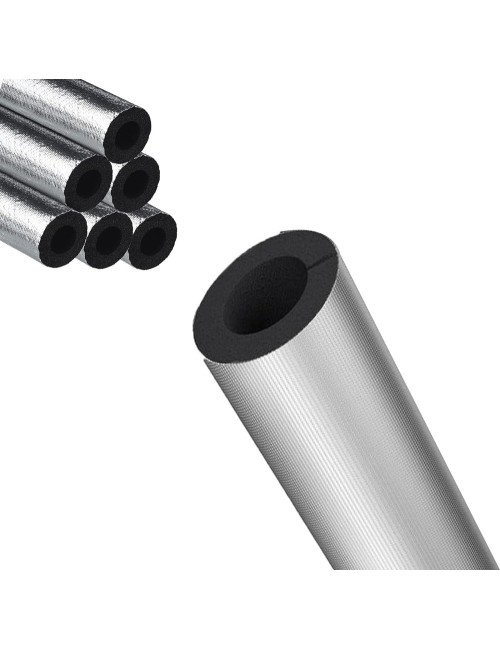 عازل بايب اسفنج 1 " × 15 ملى × 2 متر اسود