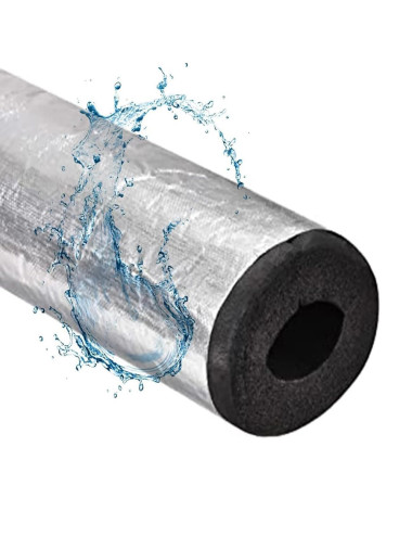 عازل بايب اسفنج "1/2 1 × 15 ملى × 2 متر اسود