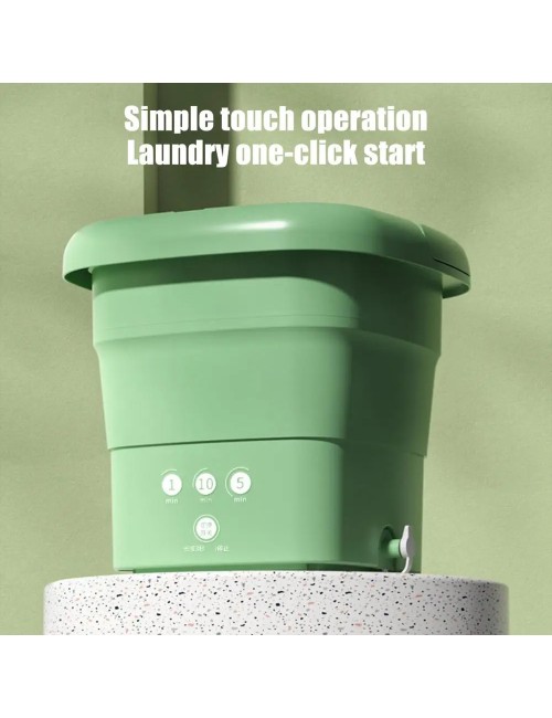 FOLDABLE PORTABLE WASHING MACHINE